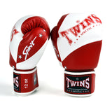 BGVL10 Twins White-Red Spirit Boxing Gloves